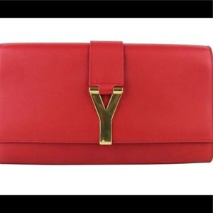 YSL pocketbook clutch